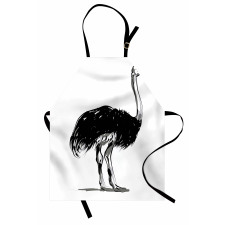 Sketch Bird Desert Apron