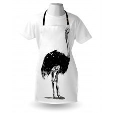 Sketch Bird Desert Apron