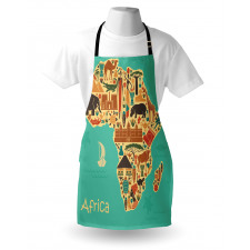 Savannah Map Tribal Apron