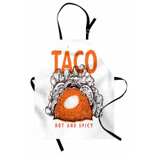 Hot and Spicy Tacos Apron