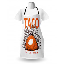 Hot and Spicy Tacos Apron