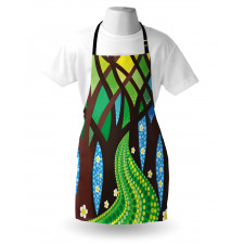 Footpath Flowers Apron