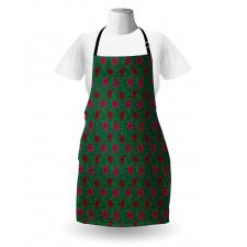 Blossoming Exotic Hibiscus Apron