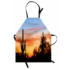 Desert Cactus Wild West Apron