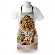 Jungle Fauna Predator Cat Apron