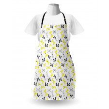 Butterflies Grunge Wings Apron