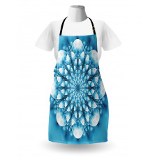 Abstract Exotic Flower Apron