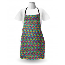 Cobblestone-like Shapes Apron