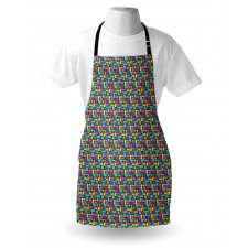 Cobblestone-like Shapes Apron