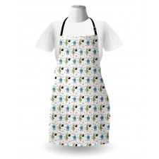 Funky Monsters and Creatures Apron