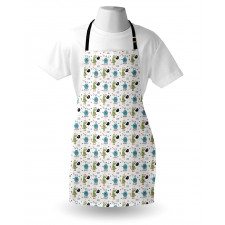 Funky Monsters and Creatures Apron