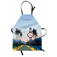 Nevada America in Cartoon Apron