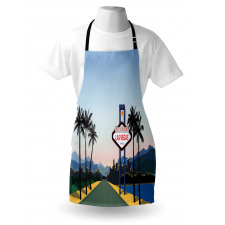 Nevada America in Cartoon Apron