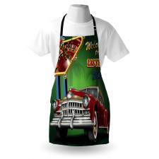 Retro Car Roulette Table Apron