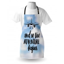 Hand Lettering Design Ink Art Apron