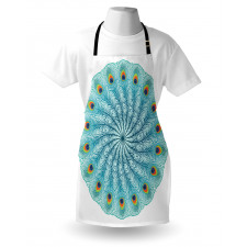 Peafowl Feathers Apron