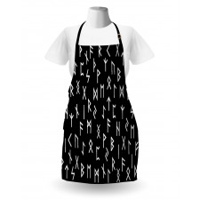 Elder Futhark Symbols Apron