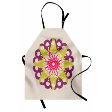 Triangles Half Circles Apron