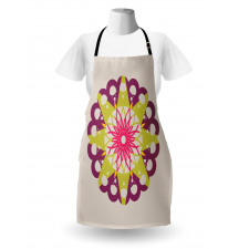 Triangles Half Circles Apron