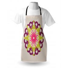 Triangles Half Circles Apron