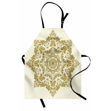 Classical Flower Motif Apron