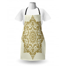 Classical Flower Motif Apron