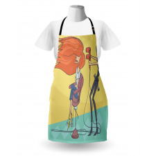 Day in Beauty Salon Apron