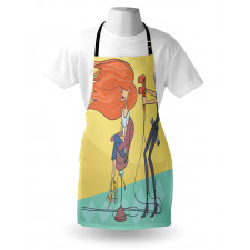 Day in Beauty Salon Apron