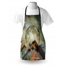 Stripes with Grunge Effect Apron