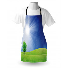 Sun Rays with Lonely Tree Apron