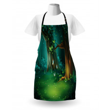 Trees and Butterflies Scenic Apron