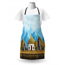 Hut in the Mountains Asia Apron