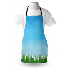 Blue Skies Blurred Background Apron