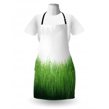 Spring Foliage Pattern Farm Apron