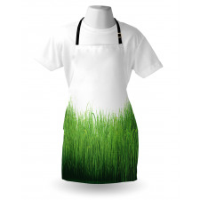 Spring Foliage Pattern Farm Apron