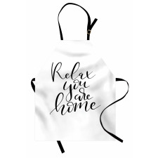 Relax You Are Home Phrase Apron