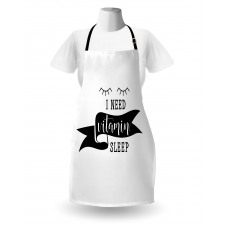 I Need Vitamin Sleep Phrase Apron