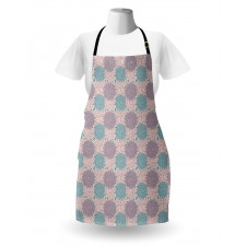 Multi Petal Chrysanthemum Apron