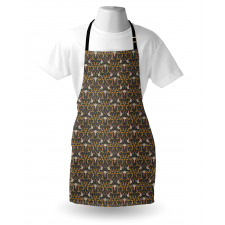 Victorian Style Bell Flowers Apron