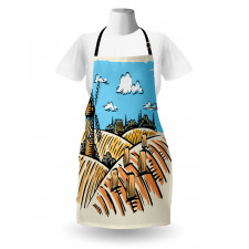 Windmillnd Hay Bales Apron