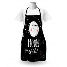 Cartoon Style Galaxy Concept Apron