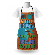 You Can Learn to Surf Apron