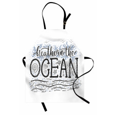 Breathe in the Ocean Apron