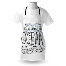 Breathe in the Ocean Apron