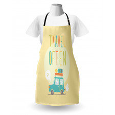 Road Trip Travel Often Apron