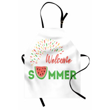 Welcome Summer Theme Apron
