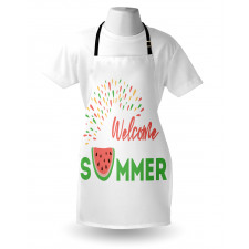 Welcome Summer Theme Apron