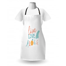 Live Love Aloha Fruit Apron