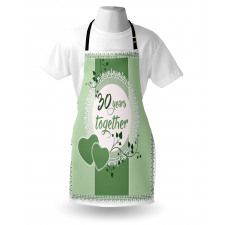 30 Years Together Text Apron