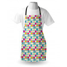 Polka Dots with Stripes Apron